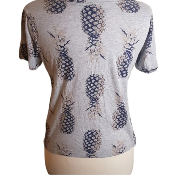 Anthropologie  Postage Stamp pineapple tee - Picture 4 of 5